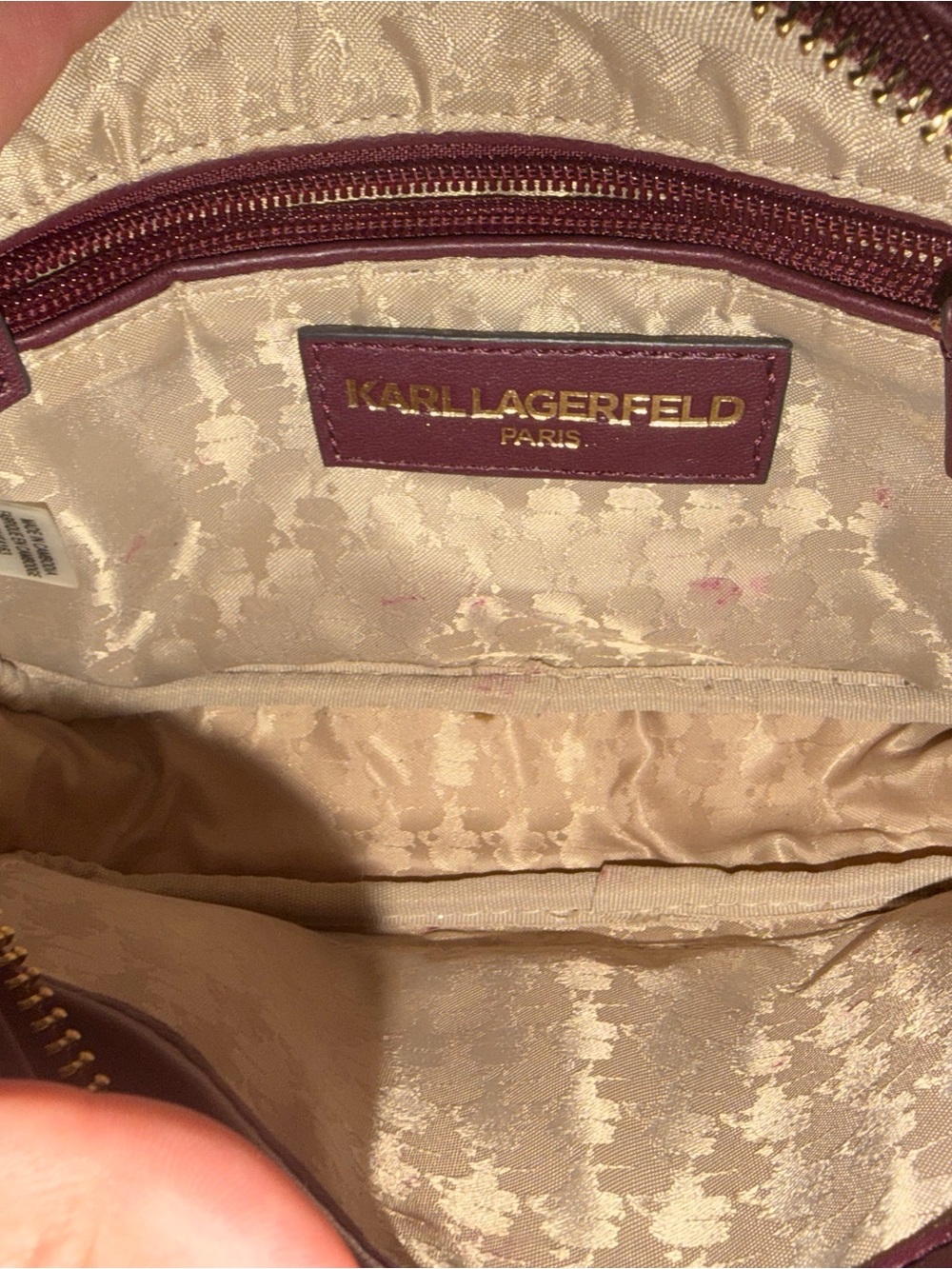 Karl Lagerfeld Bow Crossbody Purse - Picture 4 of 7